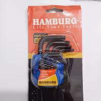 مجموعه 9 عددی آچار آلن ستاره ای هامبورگ جنس عالی Hamburg