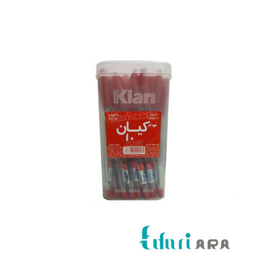 خودکار قرمز کیان بسته 50 عددی