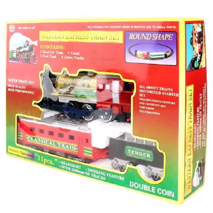 اسباب بازی قطار بزرگ خارجی دودزا