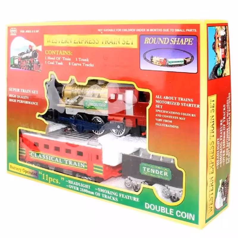 اسباب بازی قطار بزرگ خارجی دودزا