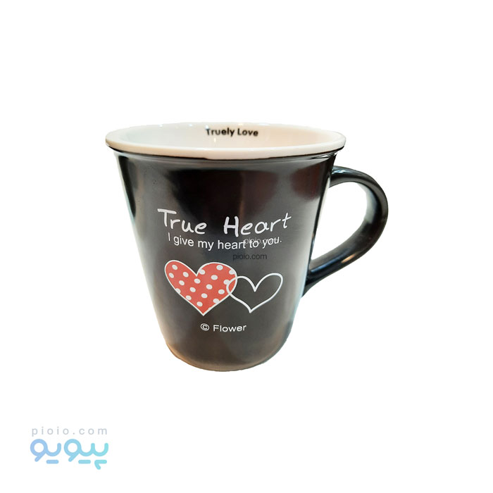ماگ سرامیکی طرح true heart عمده و کارتنی
