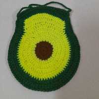 لیف آواکادوسایزکوچک شانزده سانتی کاموابهاران نرم زیبا