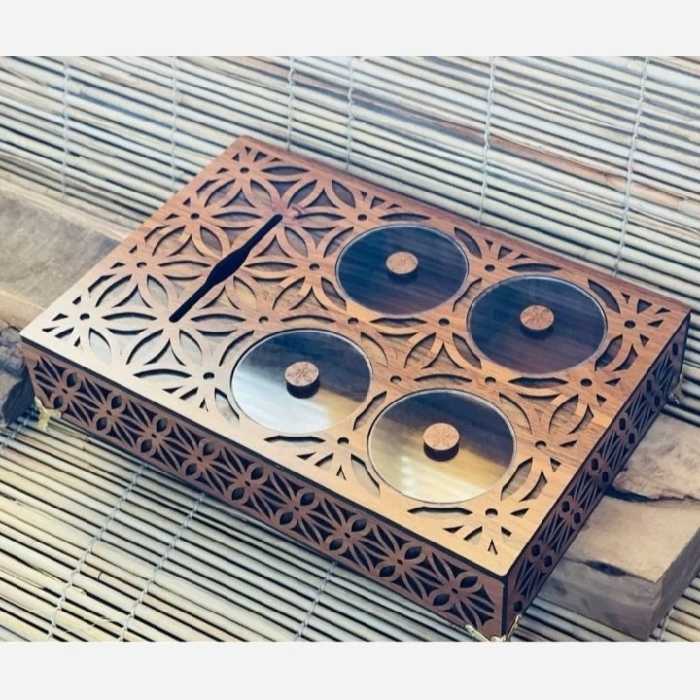 جا دستمال کاغذی و اردوخوری سم سام | amazonchi