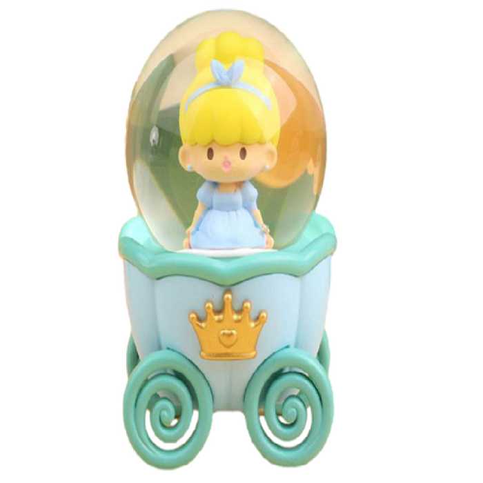 گوی چراغ دار طرح دختر کالسکه سوار (سایز کوچک)