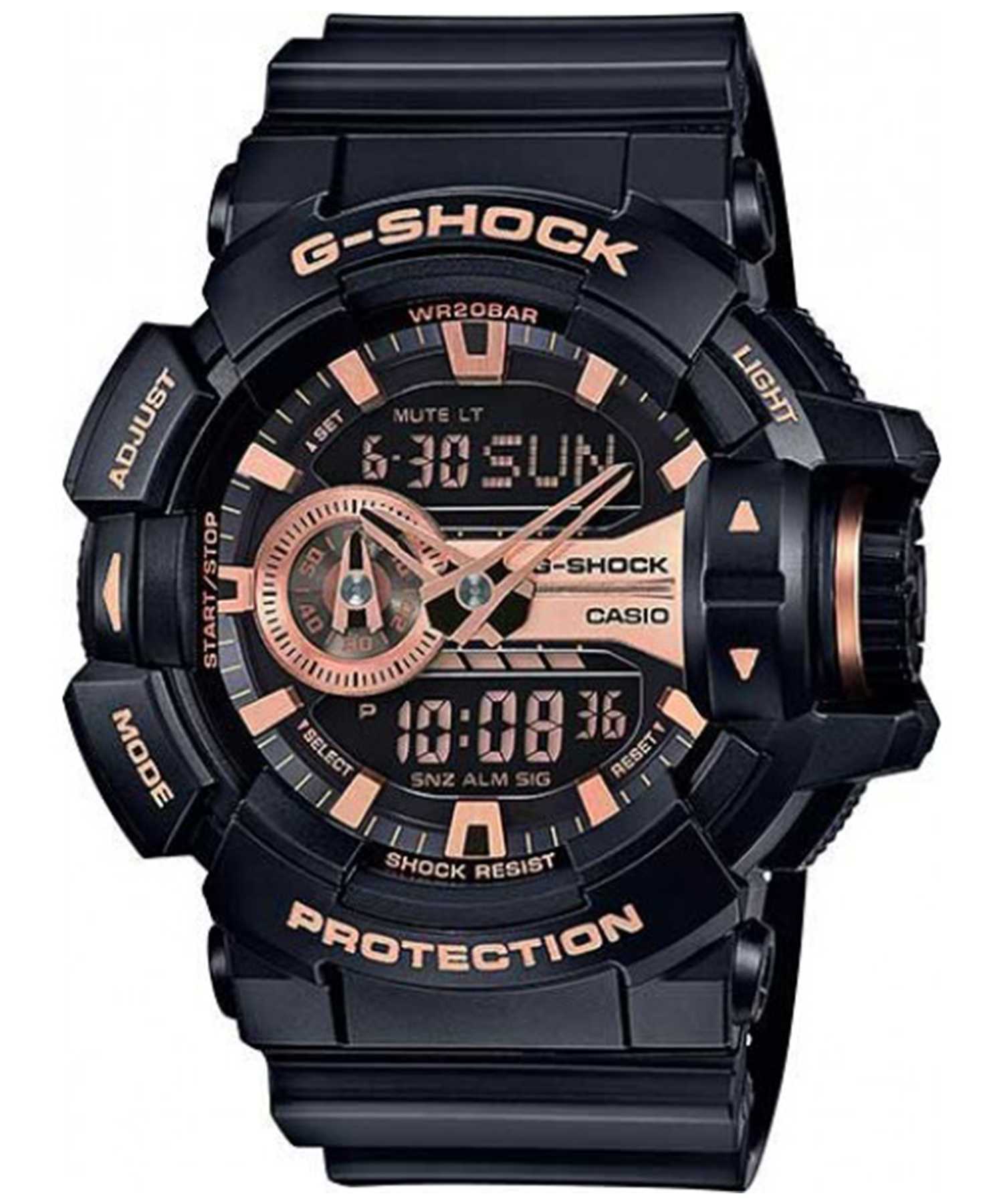 ساعت مچی مردانه کاسیو، زیرمجموعه G-Shock، کد GA-400GB-1A4DR