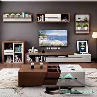 ست میز تلویزیون و باکس و جلومبلی مدرن