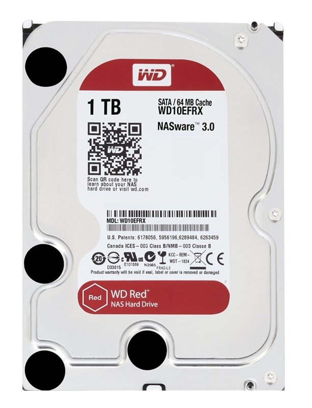 هارد دیسک وسترن دیجیتال 1 ترابایت مدل WD Red