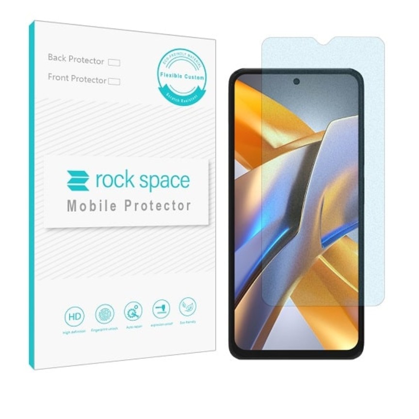  گلس نانو مات بلوکات (ضد اشعه آبی) و ضد ضربه گوشی بلک بری Z30 برند راک اسپیس







