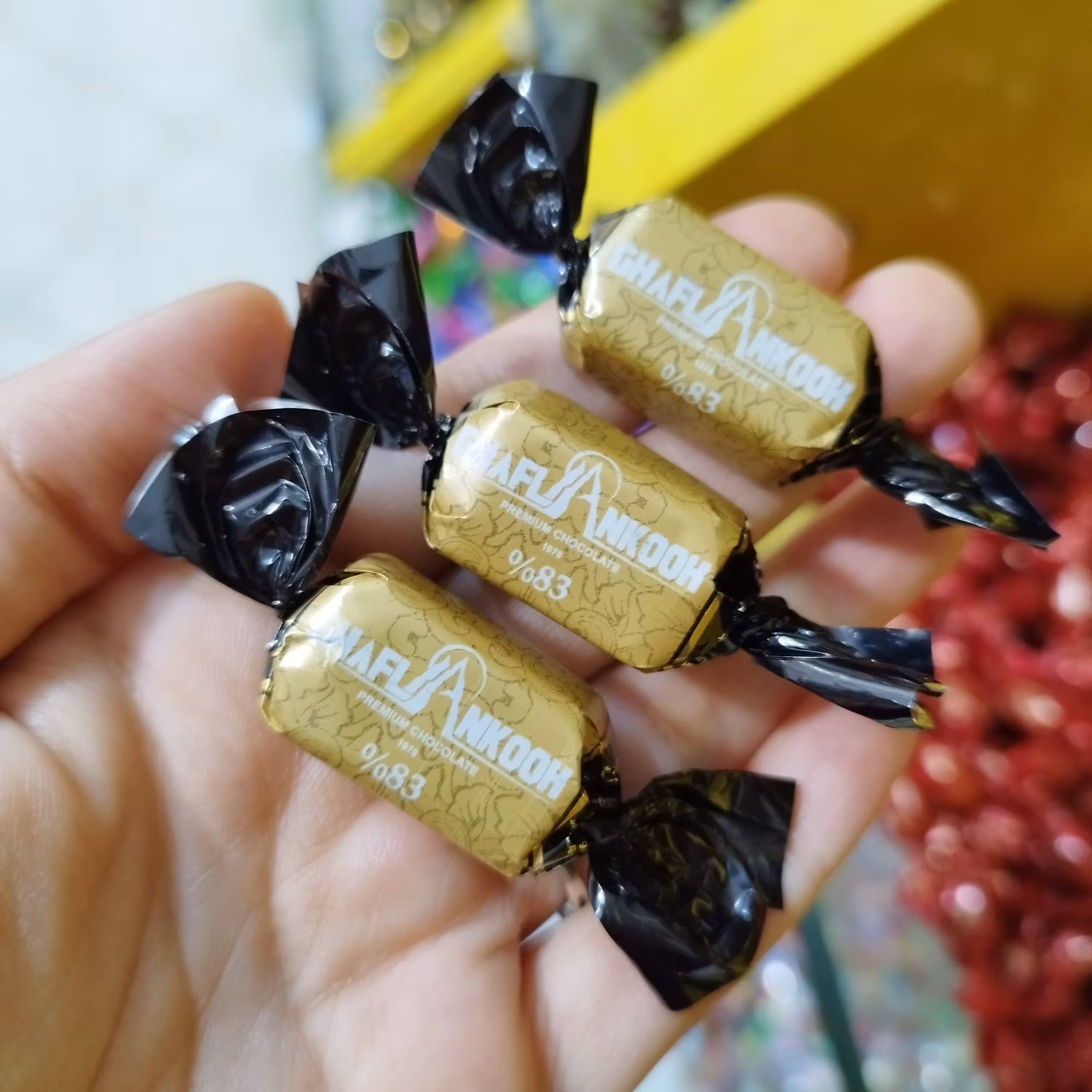 شکلات تلخ قافلانکوه83 درصد (یک کیلو) کاکائو دارک