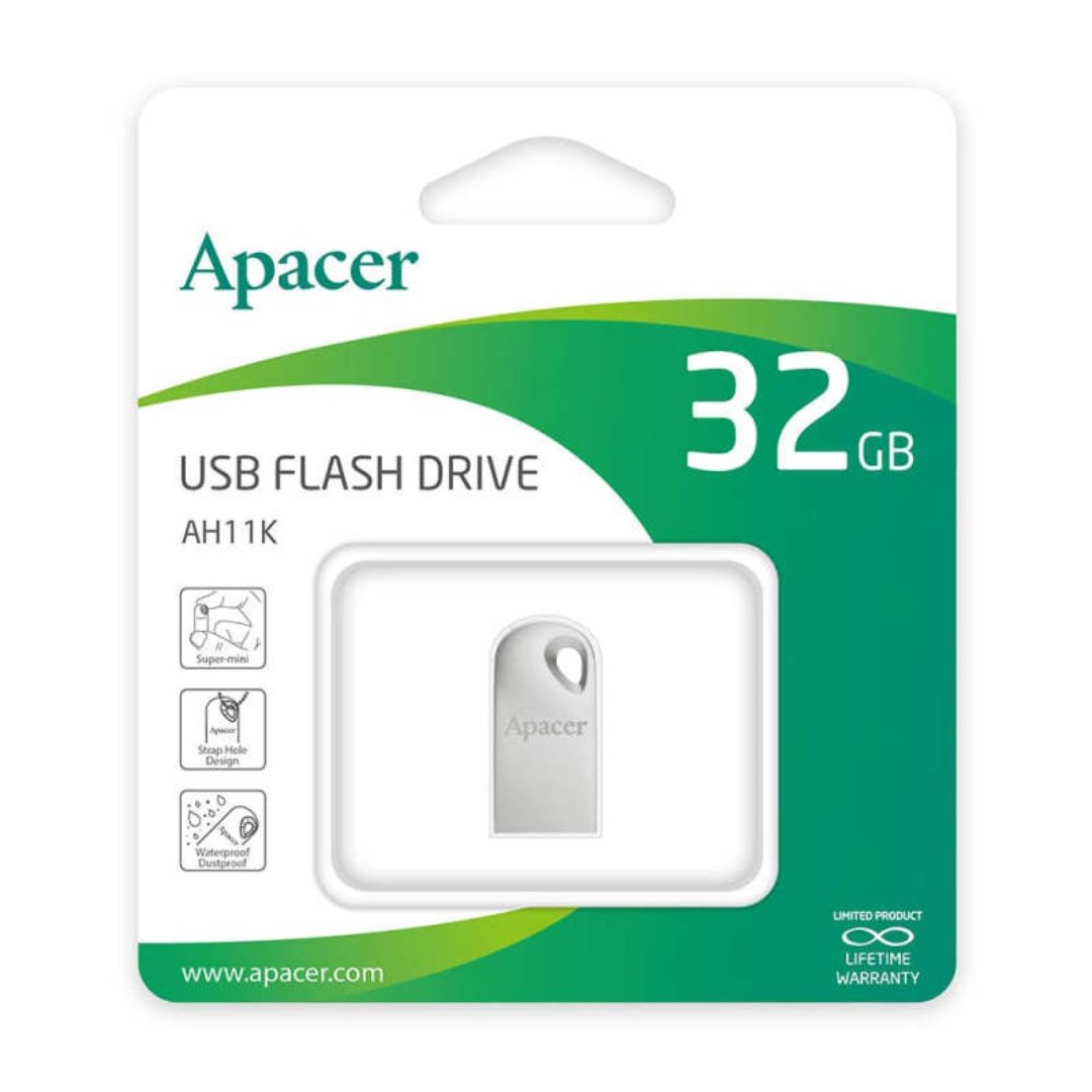 فلش مموری اپیسر مدل AH11K ظرفیت 32 گیگابایت با گارانتی مادام العمر 