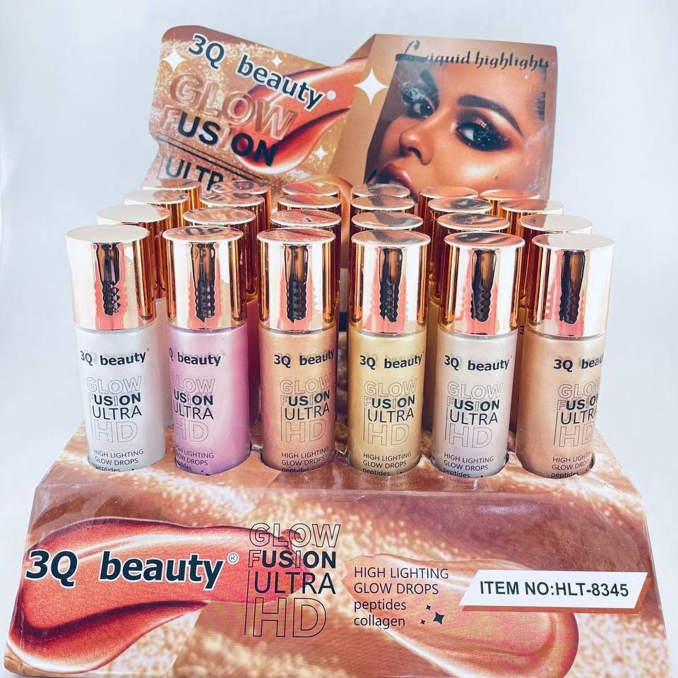 
هایلایتر مایع درب طلایی تری کیو بیوتی 6عدد