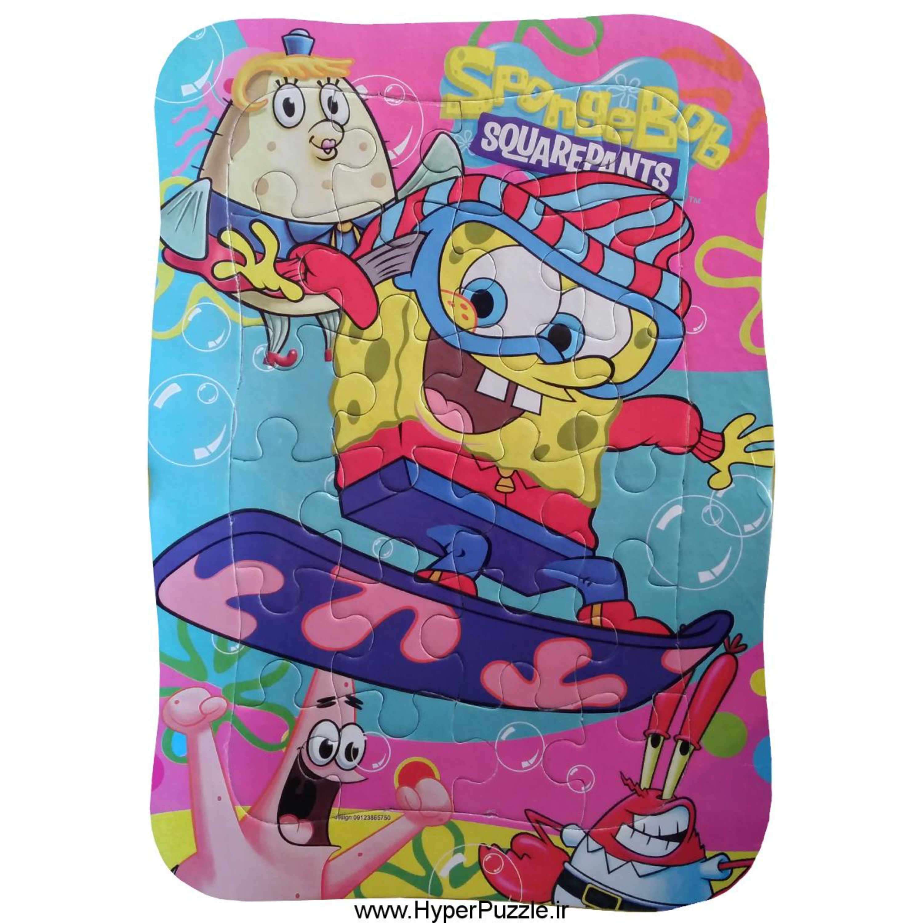 پازل باب اسفنجی 24 تکه
