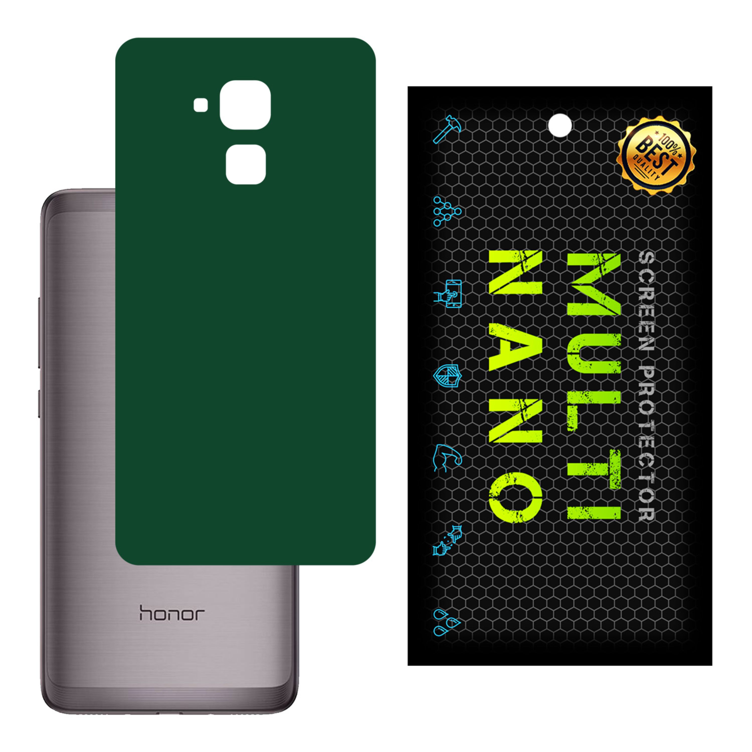 برچسب پوششی MultiNano مدل X-F1M-Green برای پشت موبایل هواوی Honor 5C