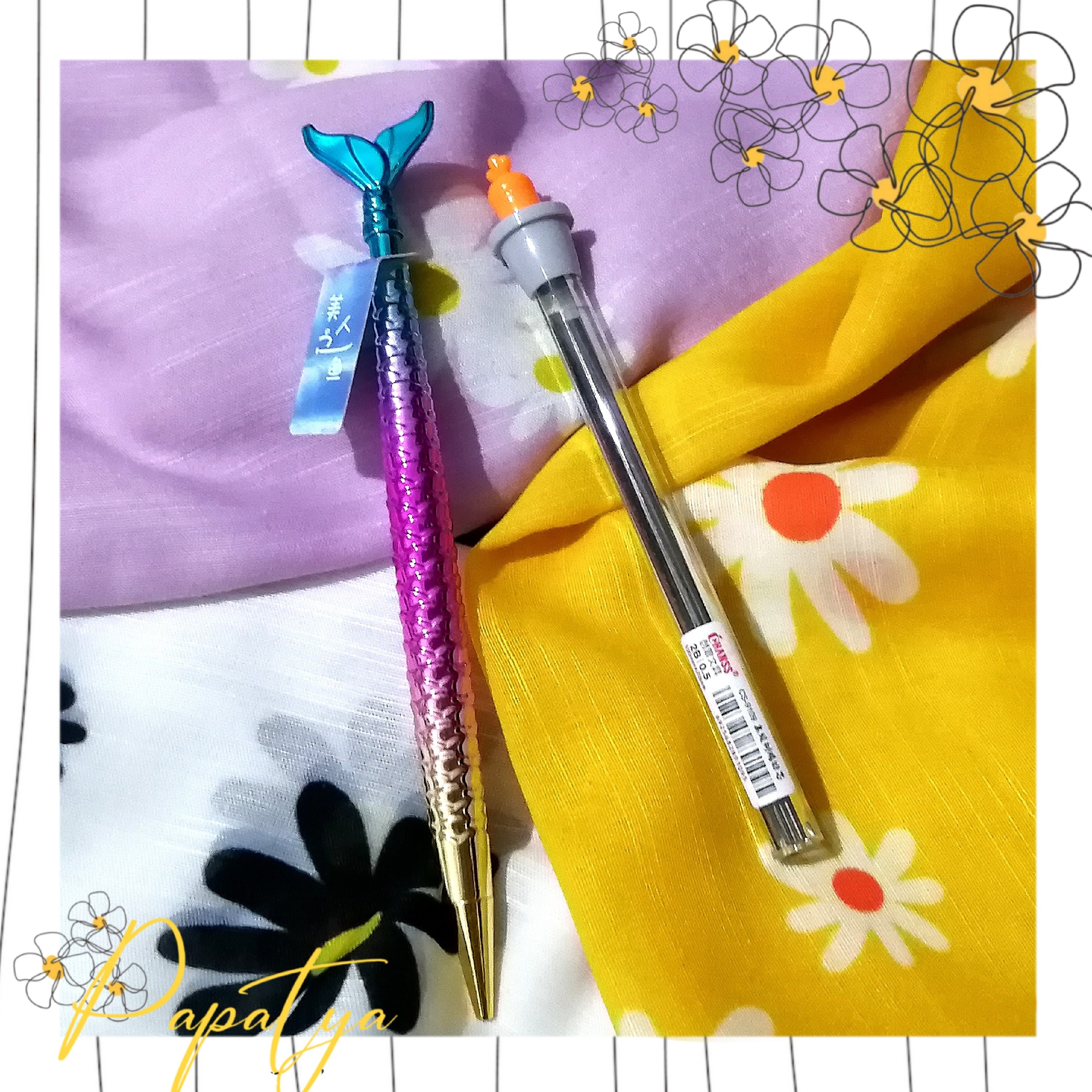 اتود ماهی و نوک اتود هویج 0.5 رنگ اتود انتخابی رنگ هویج رندوم