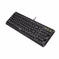 کیبورد جنیوس مشکی مدل Genius Keyboard  SLIM STAR Q200 Black 
