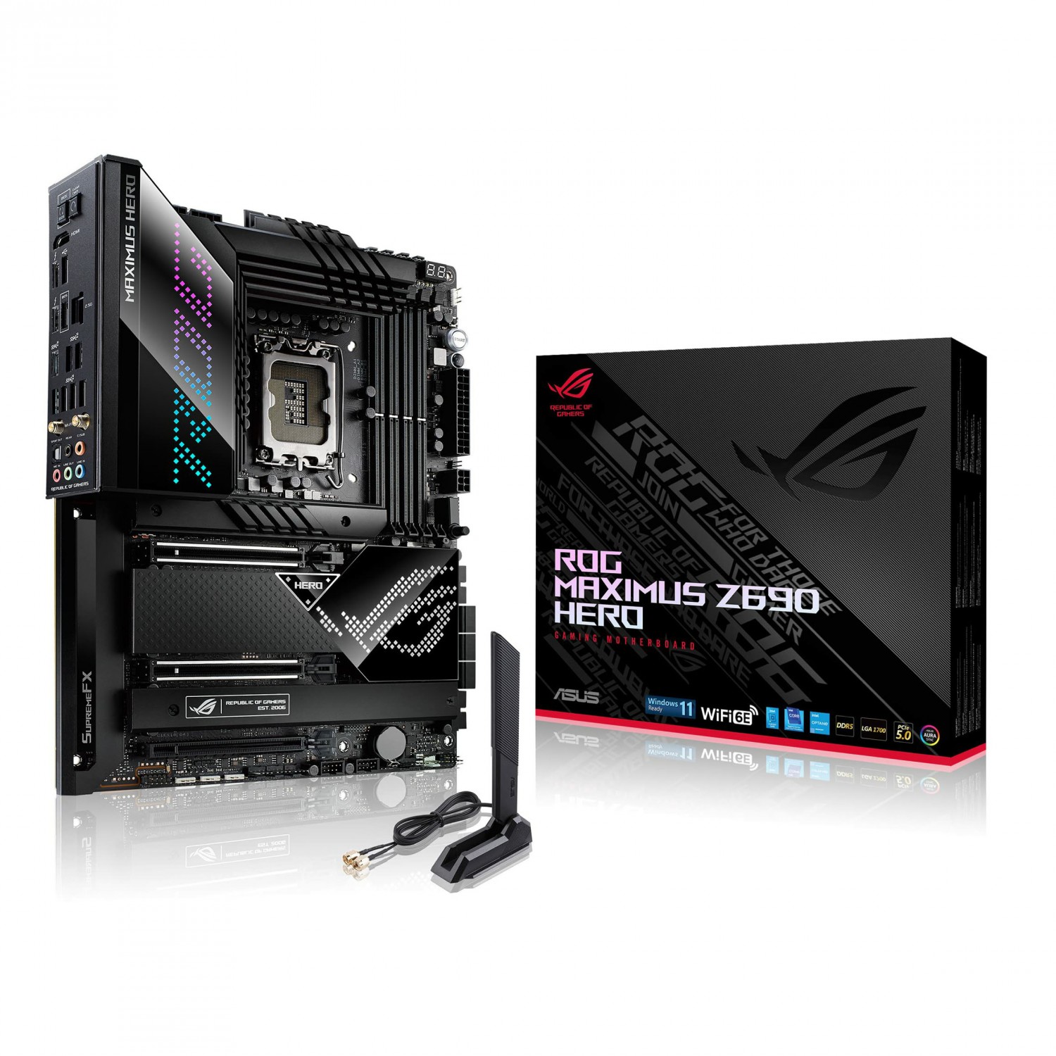 مادربرد ایسوس ROG MAXIMUS Z690 HERO WIFI DDR5