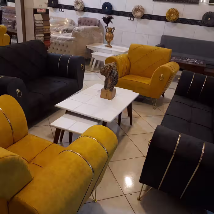 مبل اسکارلت راحتی گرگی