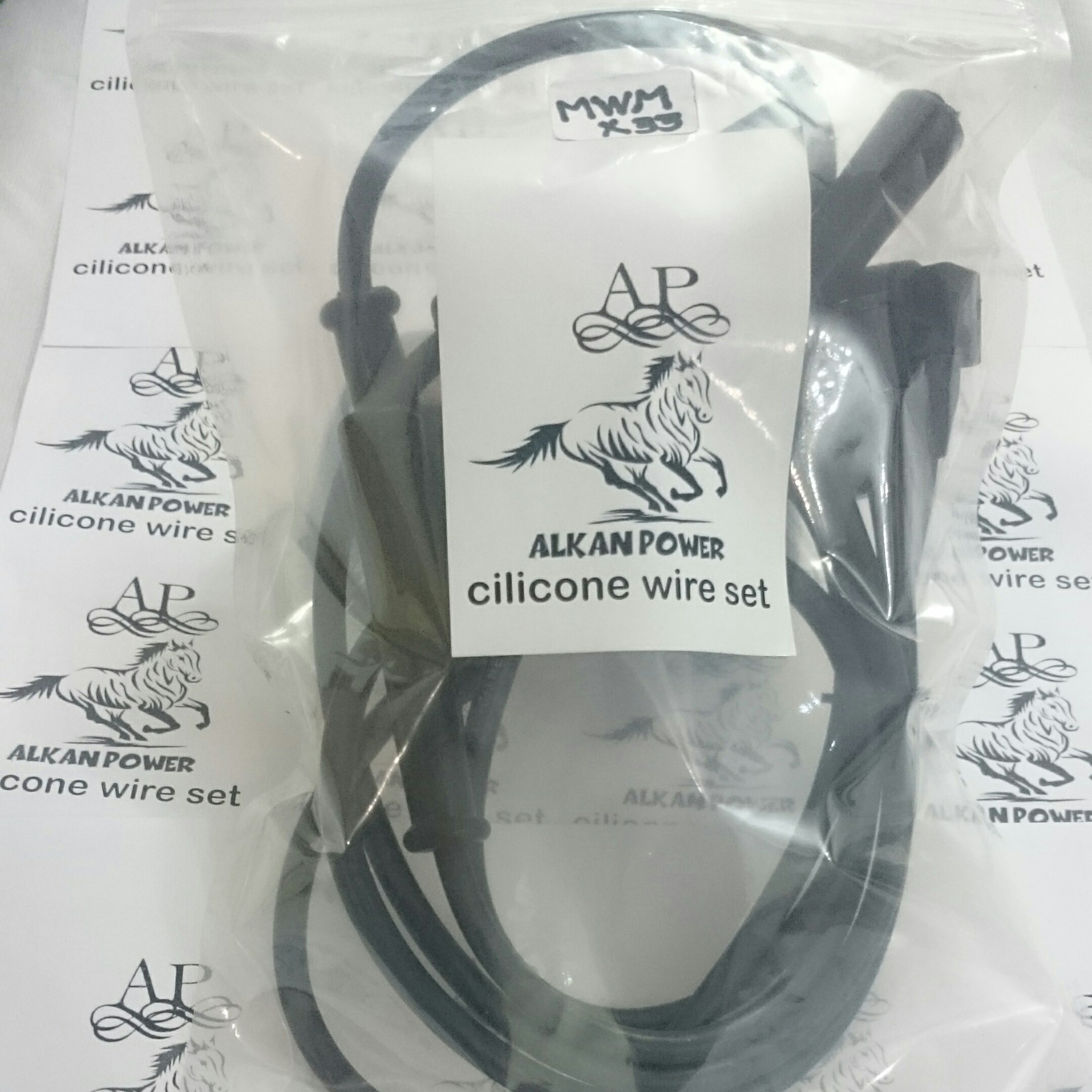 وایر شمع ام وی ام X33  آلکان پاور تمام سیلیکونی  ( نسوز ) 