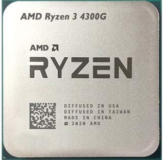 پردازنده CPU ای ام دی بدون باکس مدل Ryzen 3 4300G با سوکت AM4 و فرکانس 3.8 گیگاهرتز
