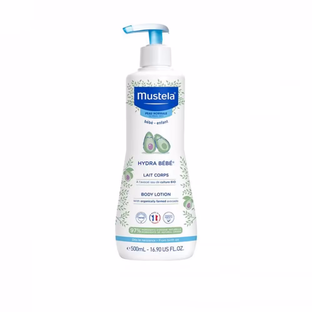 کرم هیدرا ب ب صورت موستلا Mustela حجم 500 میلی لیتر