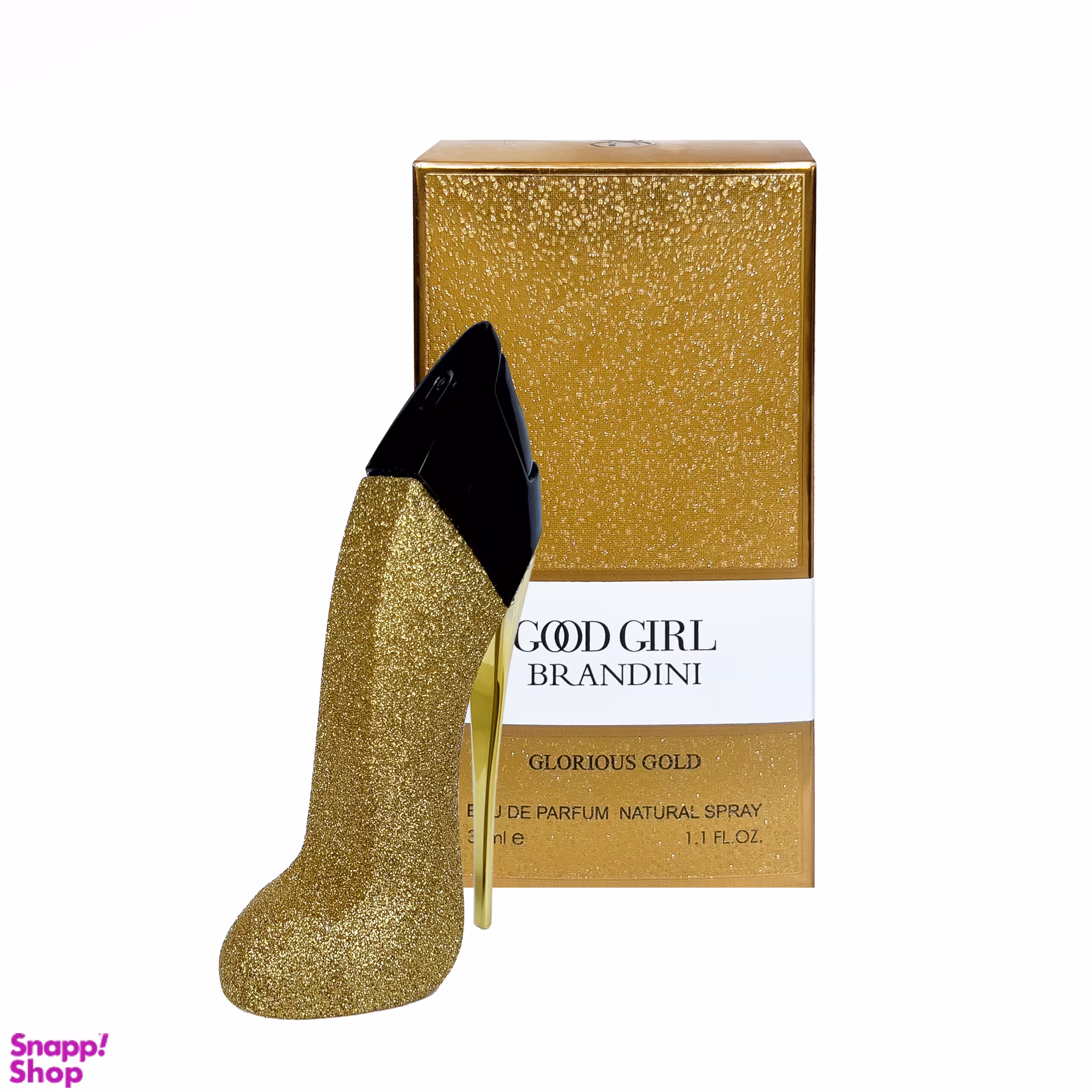 عطر جیبی زنانه برندینی مدل Good girl gold حجم 33 میلی لیتر