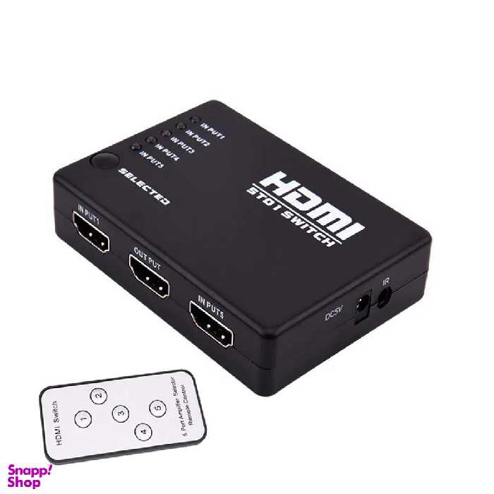 سوییچ HDMI مدل 3 به 1 ریموت دار