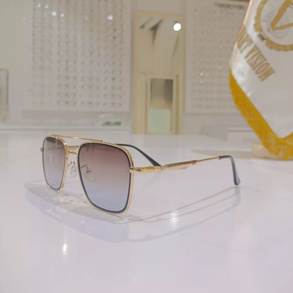 عینک افتابی فلزی فانتزی شیک عدسی یووی 400 استاندارد