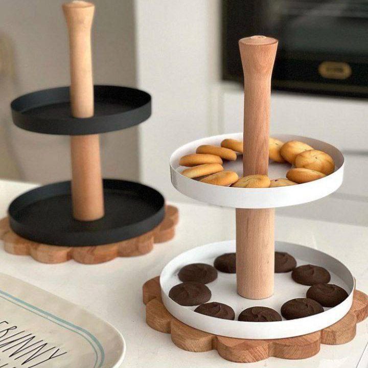 استند شیرینی خوری دو طبقه