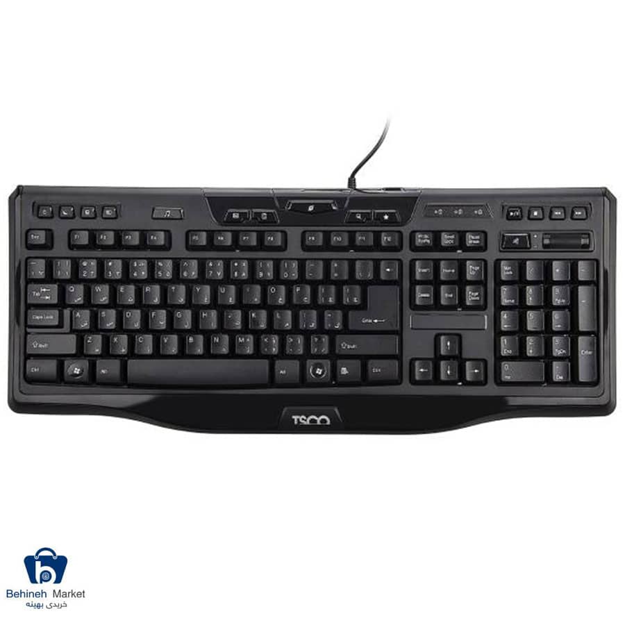 کیبورد باسیم تسکو مدل TK 8018