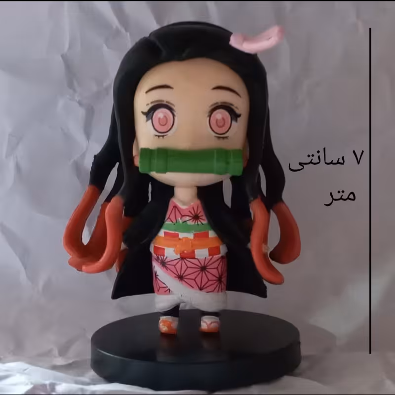 اکشن فیگور نزوکو انیمه شیطان کش 7 سانتی Kimetsu no yaiba 