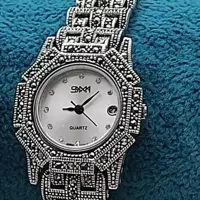 ساعت نقره موتور ژاپنی عیار 925 با دو سال گارانتی