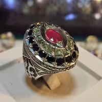 انگشترهای جواهری کلکسیونی وزن میانگین هر عدد 27 گرم