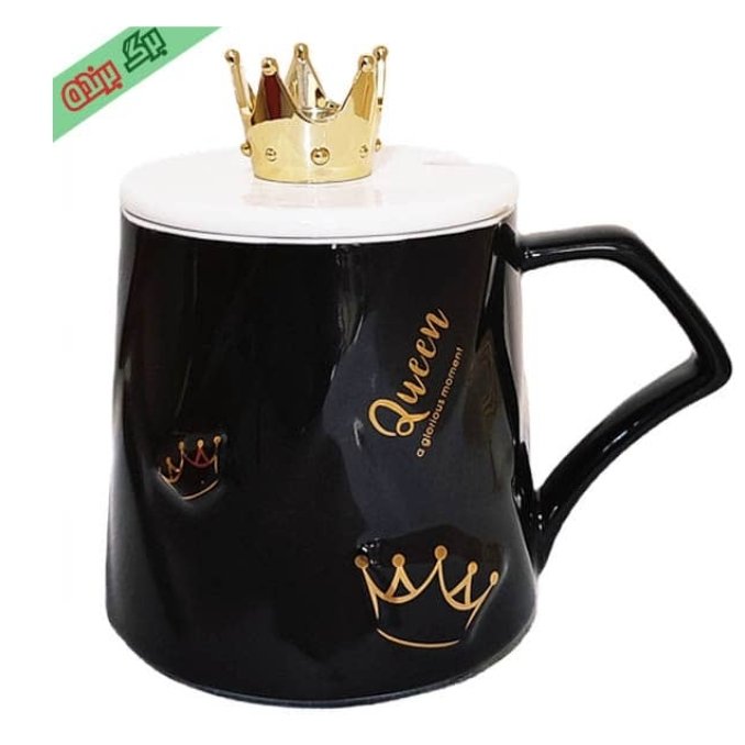 ماگ سرامیکی طرح کینگ و کویین ملکه و پادشاه 