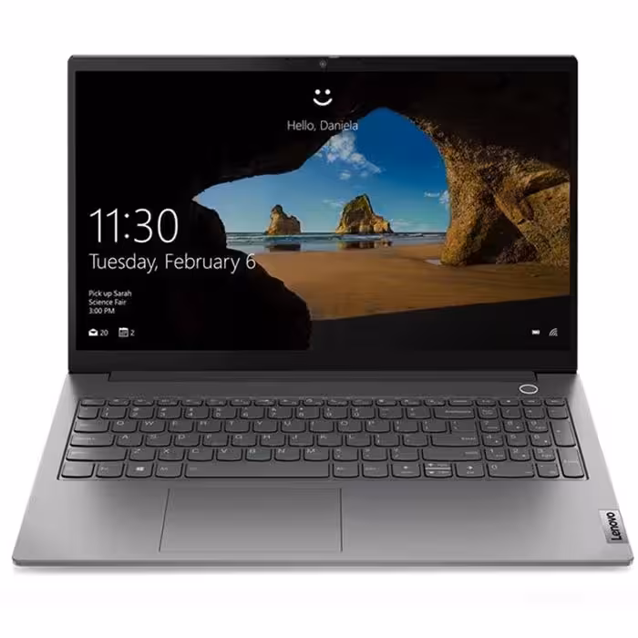 لپ تاپ 15.6 اینچ لنوو مدل ThinkBook 15 پردازنده Core i7 1165G7 رم 16GB حافظه 512GB SSD گرافیک 2GB MX 450 Full HD Intel