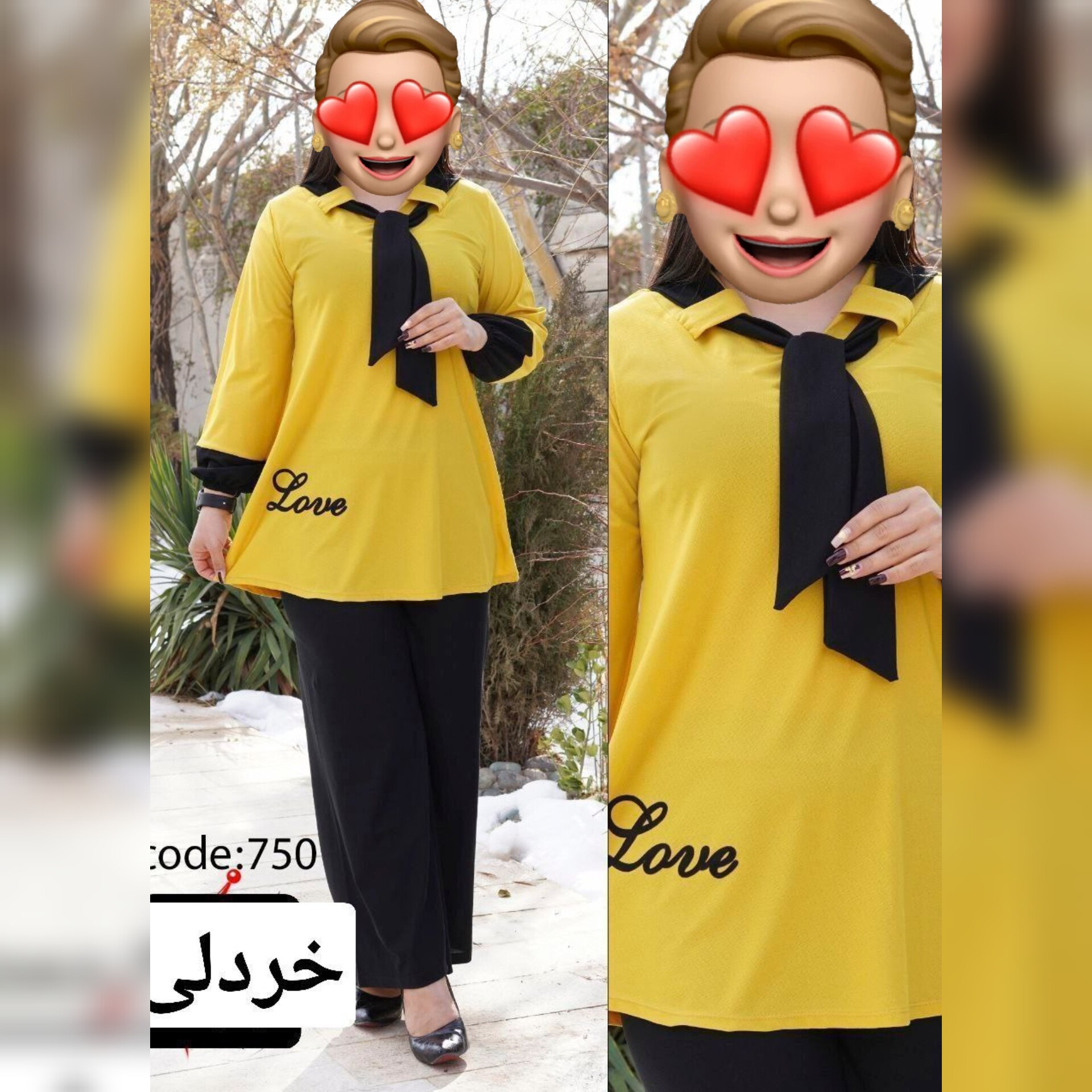 ست دوتیکه 750
جنس کرپ پلاس
رنگ بندی خردلی سرمه طوسی صورتی آبی سبز زرشکی زرد
