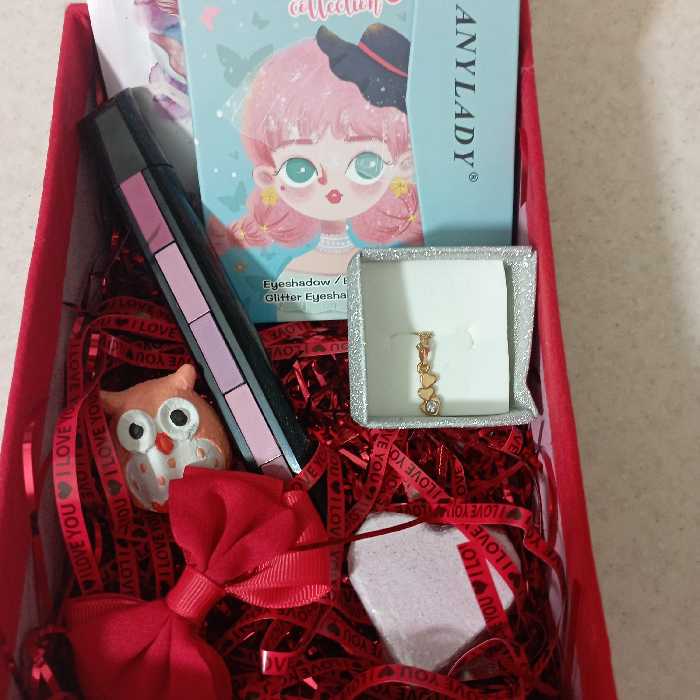 پک جذاب ولنتاین لت آنی لیدی  مجسمه رژلب ماسک پدیکورو