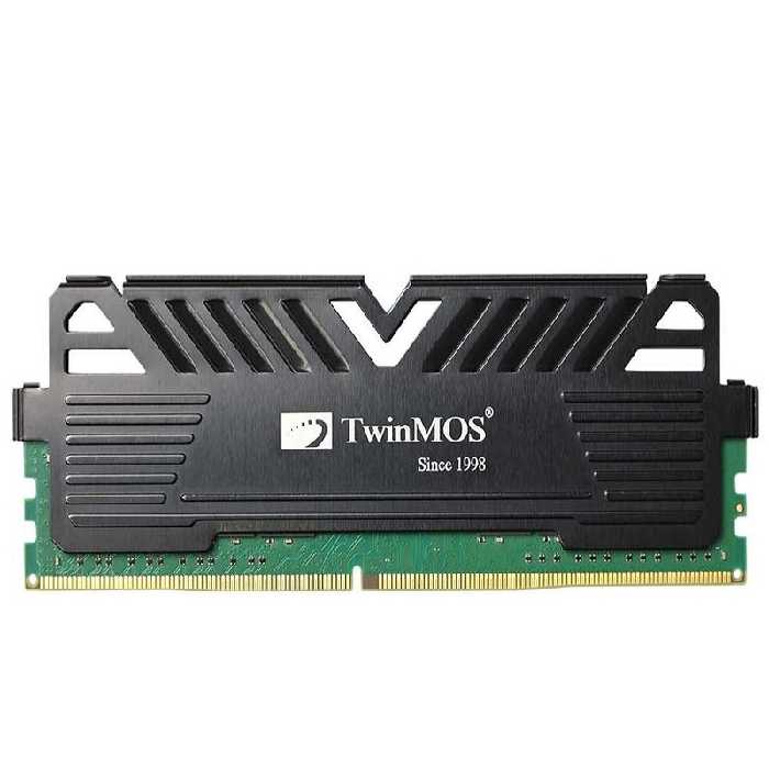 رم کامپیوتر DDR4 تک کاناله 3200 مگاهرتز تویین موس مدل TORNADO ظرفیت 8 گیگابایت