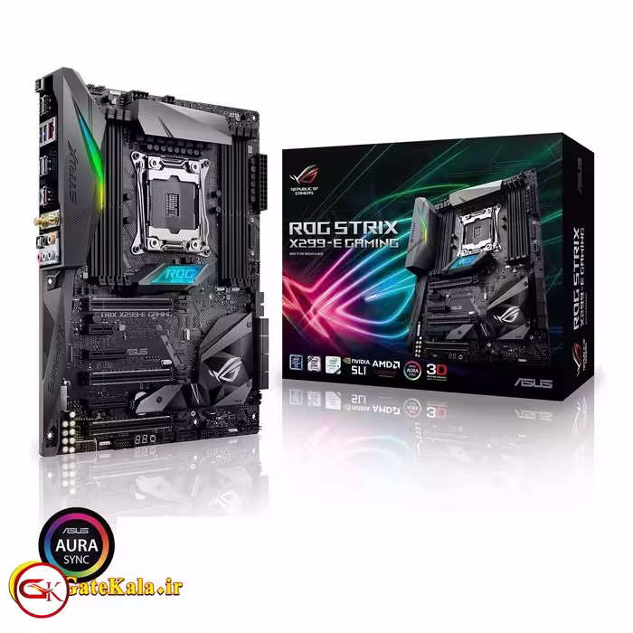 خرید و فروش مادربرد Asus ROG STRIX X299-E با پشتیبانی از سوکت LGA 2066