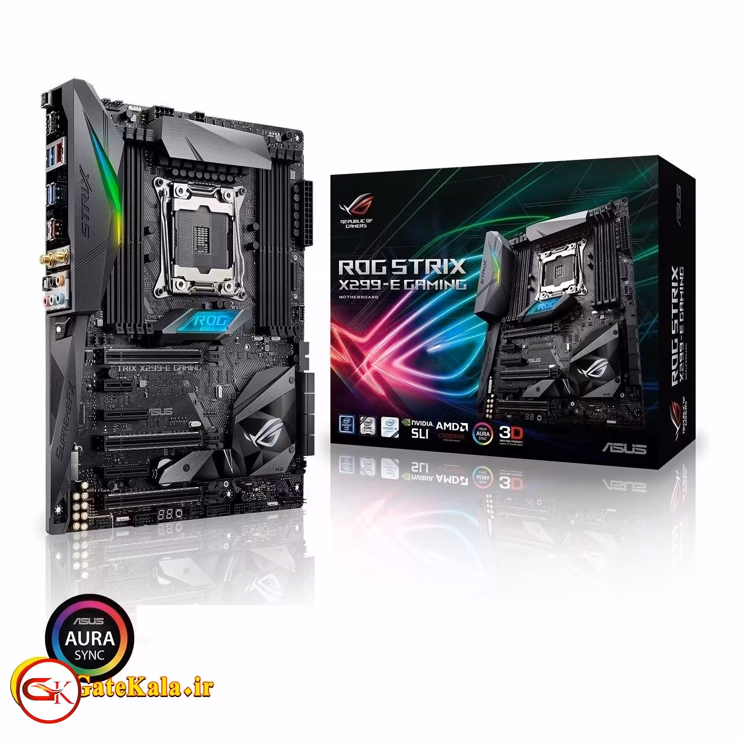 خرید و فروش مادربرد Asus ROG STRIX X299-E با پشتیبانی از سوکت LGA 2066