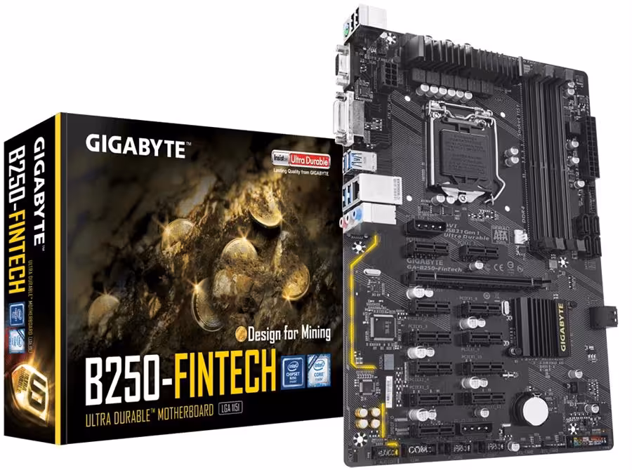 مادربرد گیگابایت مدل GA-B250-FinTech