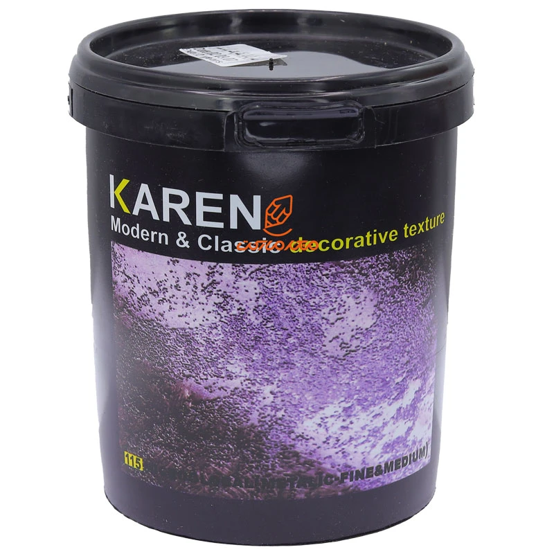 خمیر تکسچر میکروگلوبال بنفش هفت رنگ شاینی 1 کیلویی کارن