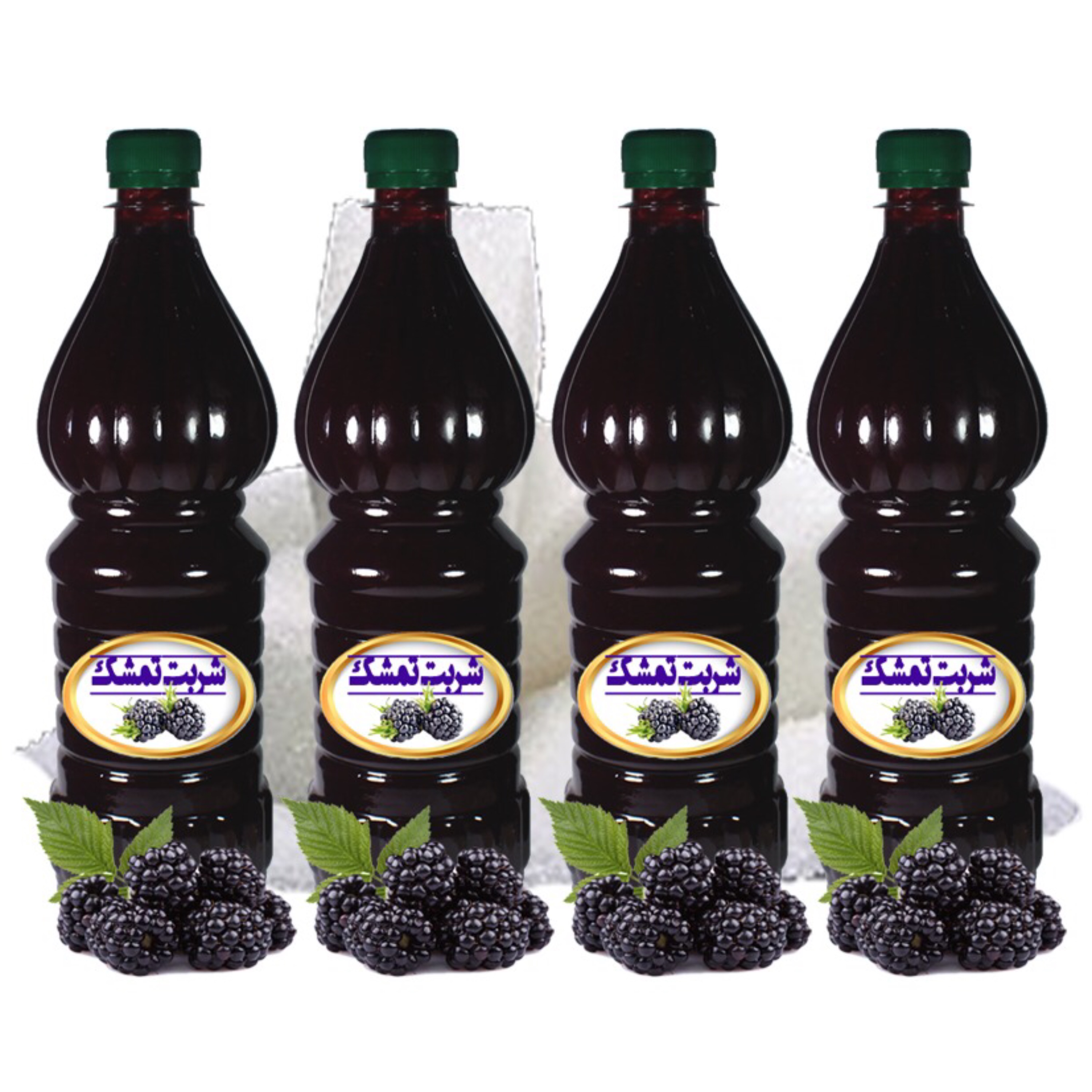 چهار لیتر شربت تمشک جنگلی غلیظ