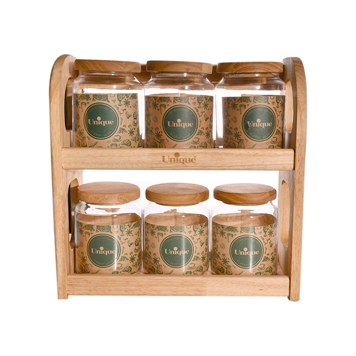 ست جا ادویه و پاسماوری دو طبقه یونیک کد 6127