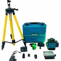 تراز لیزری 4 بعدی ماکیتا 360 درجه همراه با متعلقات کامل و سه پایه دوربینی بلند حرفه ای