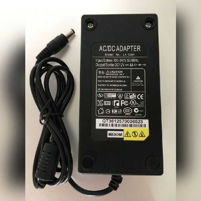 آداپتور 12 ولت 4 آمپر سوئیچینگ بین راهی LX-1204 