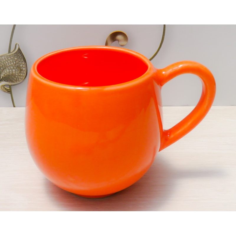 ماگ سرامیکی تپل نارنجی (خرید مستقیم از تولید کننده)