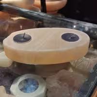 جاشمعی بیضی شکل سنگ نمک