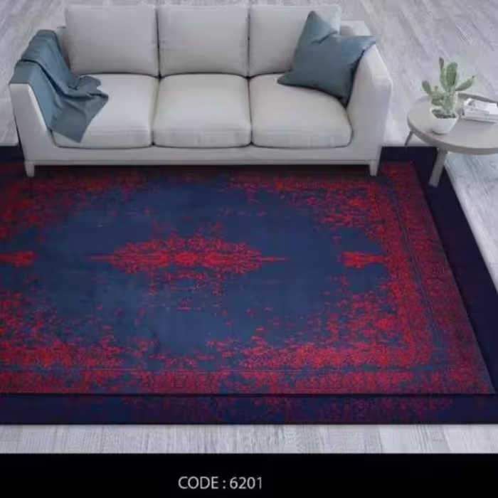 روفرشی کشدار راشل مخمل- طرح 6201در ابعاد12 متری
