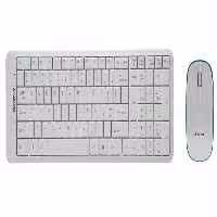 کیبورد و ماوس بی سیم هانت کی مدل KM-136RF