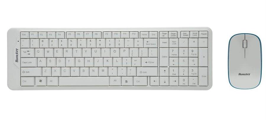 کیبورد و ماوس بی سیم هانت کی مدل KM-136RF